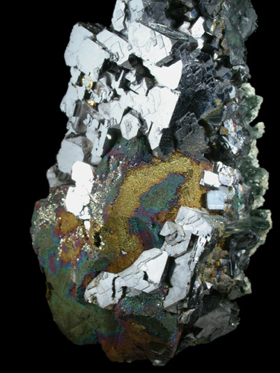Galena with Chalcopyrite from Madan District, Rhodope Mountains, Bulgaria