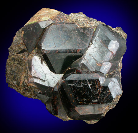 Andradite Garnet from Miracle Mountain Mine, Garnet Hill, near Volcano, Calaveras County, California