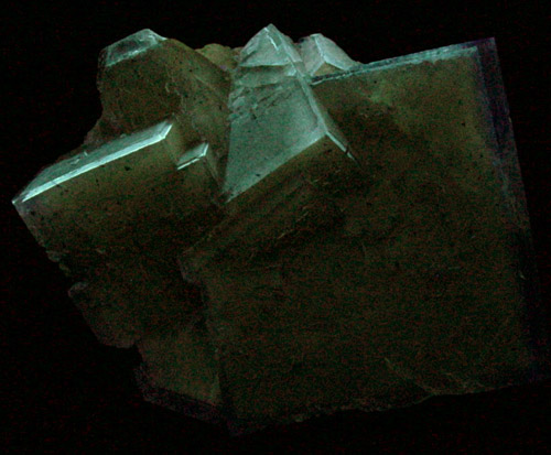 Fluorite with Chalcopyrite inclusions from Annabel Lee Mine, Harris Creek District, Hardin County, Illinois