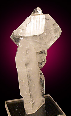 Quartz var. Faden-habit from Dera Ismail Khan District, Waziristan, Pakistan