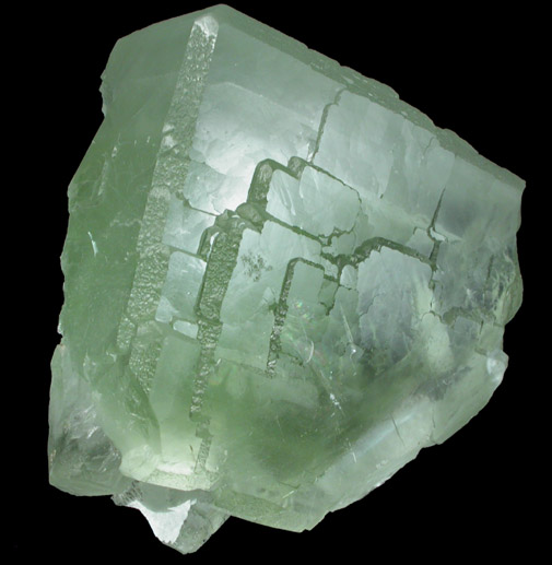 Fluorite with internal phantoms from Xianghuapu Mine, Hunan, China