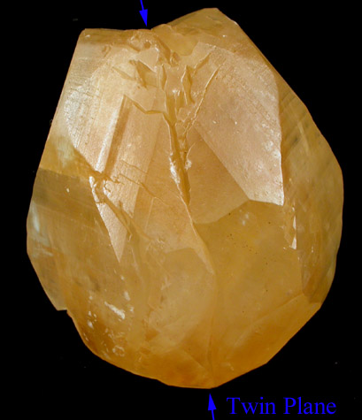 Calcite (twinned crystals) from Roosevelt Avenue Quarry (York Stone Quarry), York, York County, Pennsylvania