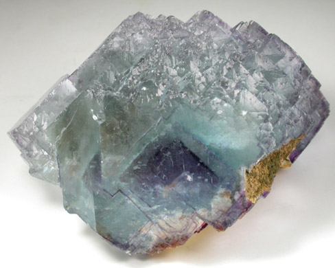 Fluorite with internal phantom from Yaogangxian Mine, Nanling Mountains, Hunan Province, China