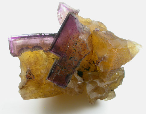 Fluorite from Minerva #1 Mine, Rosiclare Level, Cave-in-Rock District, Hardin County, Illinois