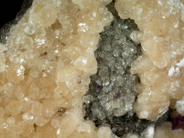 Fluorite and Calcite from Minerva #1 Mine, Cave-in-Rock District, Hardin County, Illinois