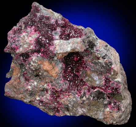 Roselite from Bou Azzer District, Anti-Atlas Mountains, Tazenakht, Ouarzazate, Morocco