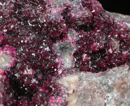 Roselite from Bou Azzer District, Anti-Atlas Mountains, Tazenakht, Ouarzazate, Morocco