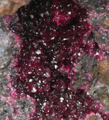 Roselite from Bou Azzer District, Anti-Atlas Mountains, Tazenakht, Ouarzazate, Morocco