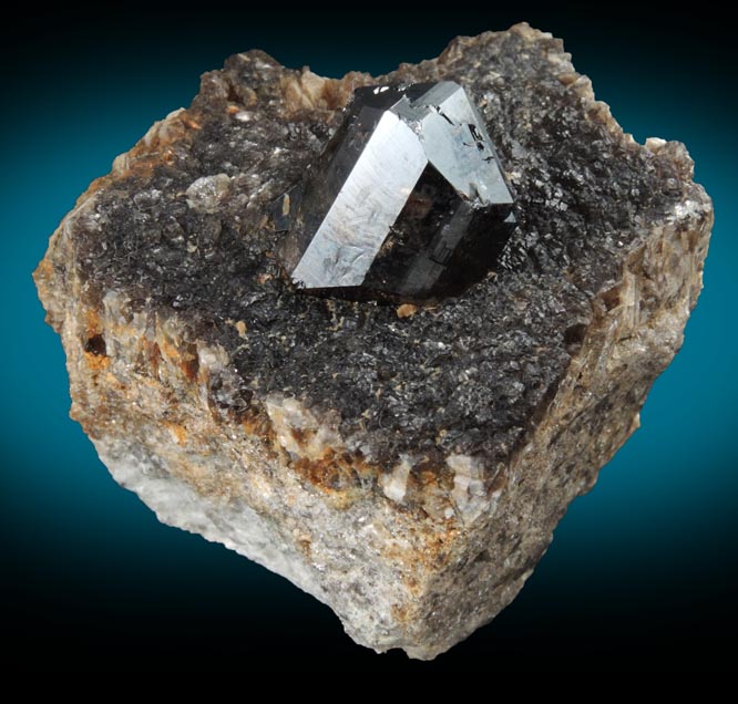 Cassiterite on Muscovite from Tenkerchin (Tenkergin) Mine, Chukotka (Tschukotka), Magadan Oblast', Russia