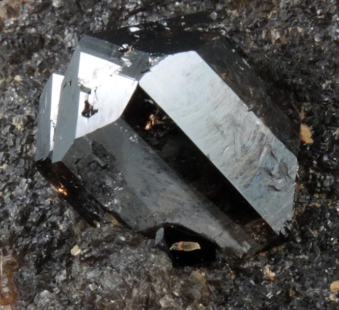 Cassiterite on Muscovite from Tenkerchin (Tenkergin) Mine, Chukotka (Tschukotka), Magadan Oblast', Russia