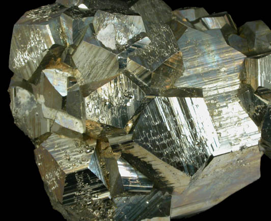 Pyrite from Huanzala Mine, Huallanca District, Huanuco Department, Peru