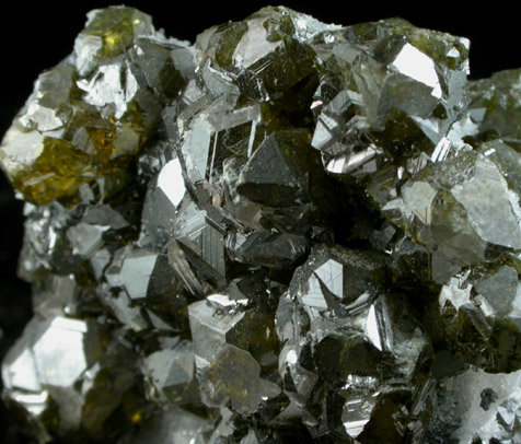 Sphalerite on Quartz from Madan District, Rhodope Mountains, Bulgaria