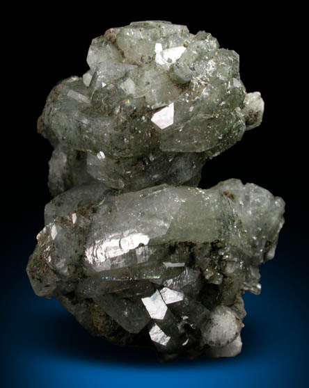 Apophyllite with Actinolite inclusions from Cornwall Iron Mines, Cornwall, Lebanon County, Pennsylvania