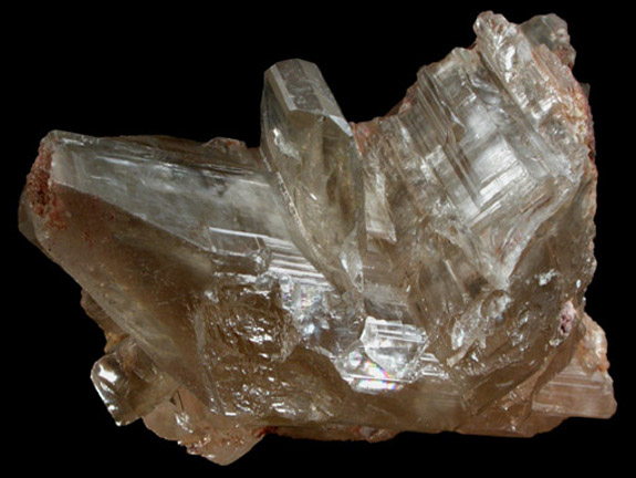 Cerussite (V-twinned) from Tsumeb Mine, Otavi-Bergland District, Oshikoto, Namibia