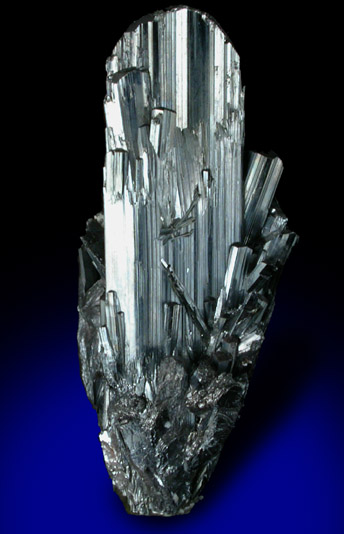 Stibnite from Baia Sprie (Felsbnya), Maramures, Romania