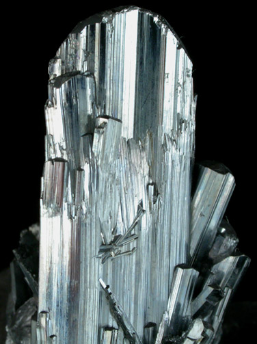 Stibnite from Baia Sprie (Felsbnya), Maramures, Romania