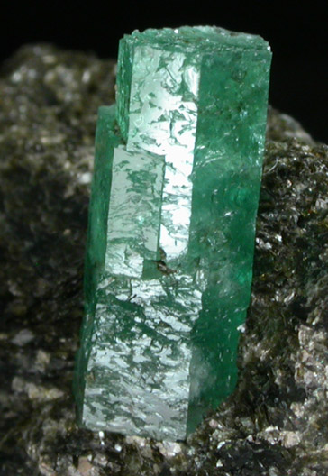 Beryl var. Emerald from Leckbachgraben, Habachtal, Hohe Tauern, Salzburg, Austria