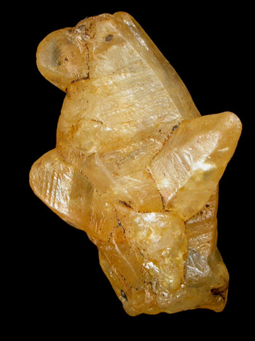 Corundum var. Yellow Sapphire from Ratnapura, Sabaragamuwa Province, Sri Lanka (formerly Ceylon)