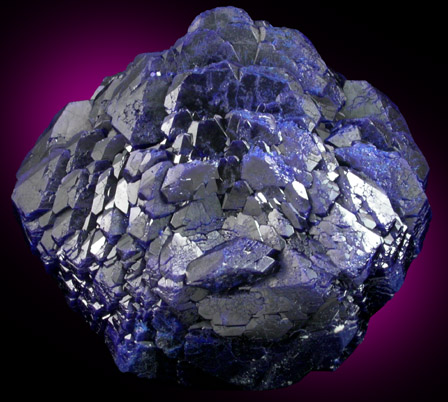 Azurite Nodule from Concepcin del Oro, Zacatecas, Mexico