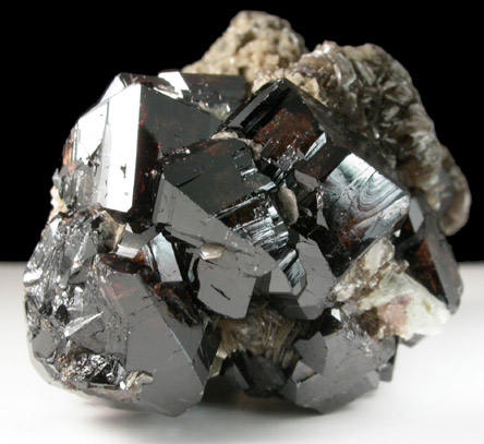 Cassiterite and Muscovite from Panasqueira Mine, Barroca Grande, 21 km. west of Fundao, Castelo Branco, Portugal