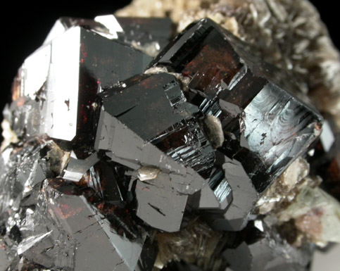 Cassiterite and Muscovite from Panasqueira Mine, Barroca Grande, 21 km. west of Fundao, Castelo Branco, Portugal