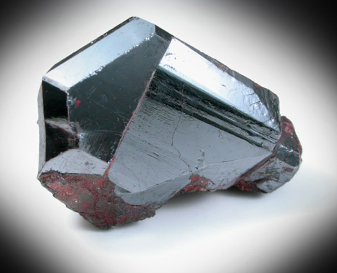 Rutile (twinned crystals) from Graves Mountain, 19.5 km east of Washington, Lincoln County, Georgia