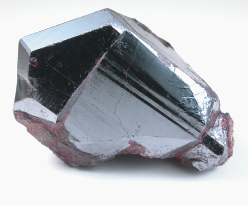 Rutile (twinned crystals) from Graves Mountain, 19.5 km east of Washington, Lincoln County, Georgia
