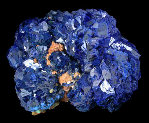 Azurite from La Sal District, San Juan County, Utah