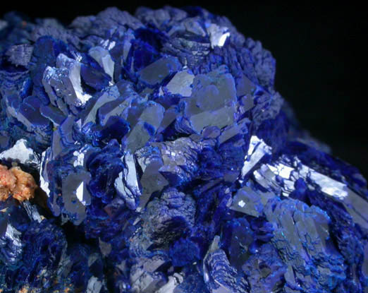 Azurite from La Sal District, San Juan County, Utah