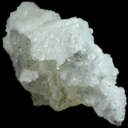 Calcite on Fluorite from Xianghuapu Mine, Hunan, China