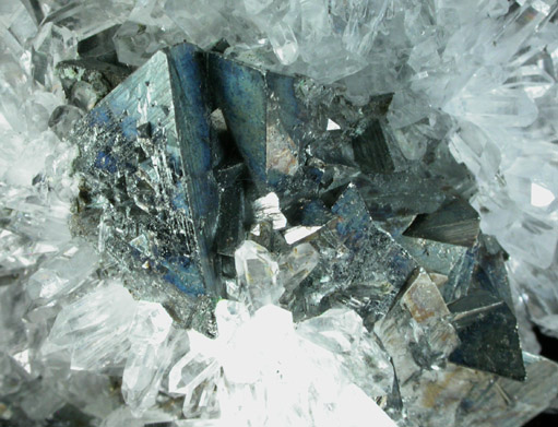 Tetrahedrite with Quartz from Casapalca District, Huarochiri Province, Peru