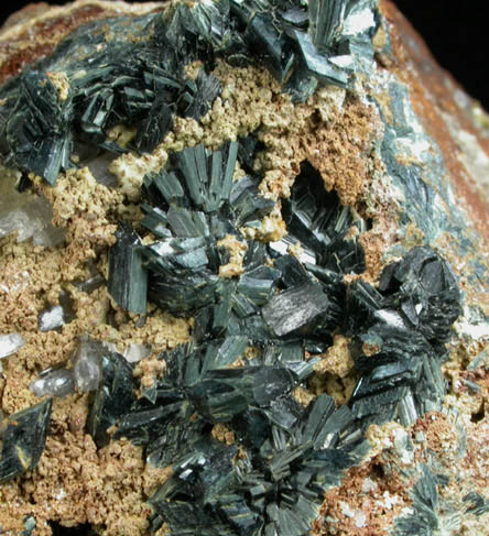 Kttigite with Gypsum from Mina Ojuela, Mapimi, Durango, Mexico