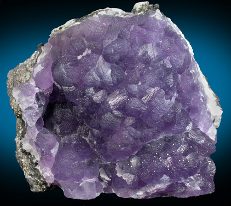 Fluorite on Pyrite from Huanzala Mine, Huallanca District, Huanuco Department, Peru