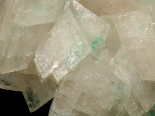 Calcite with Dioptase inclusions from Tsumeb Mine, Otavi-Bergland District, Oshikoto, Namibia