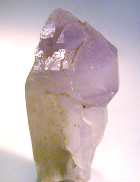 Quartz var. Amethyst scepter from Washington Camp-Duquesne District, Santa Cruz County, Arizona