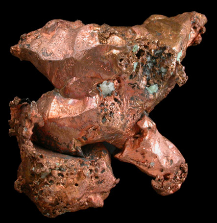 Copper from Champion Mine, Painesdale, Houghton County, Keweenaw Peninsula Copper District, Michigan