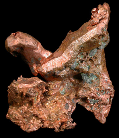 Copper from Champion Mine, Painesdale, Houghton County, Keweenaw Peninsula Copper District, Michigan