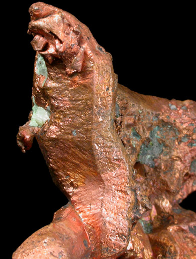 Copper from Champion Mine, Painesdale, Houghton County, Keweenaw Peninsula Copper District, Michigan