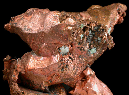 Copper from Champion Mine, Painesdale, Houghton County, Keweenaw Peninsula Copper District, Michigan