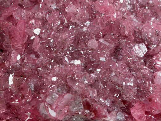 Rhodochrosite with Fluorite from Uchucchaqua Mine, Oyon Province, Lima Department, Peru
