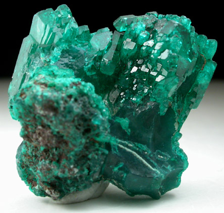 Dioptase from Mindouli, Pool Department, Republic of Congo