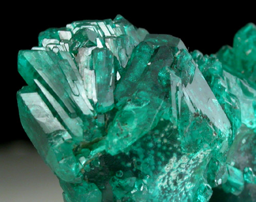 Dioptase from Mindouli, Pool Department, Republic of Congo