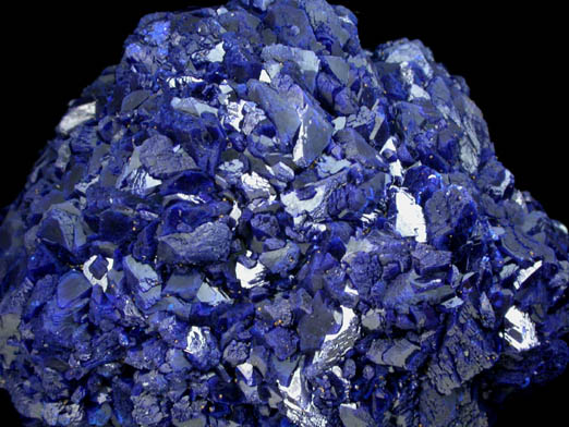 Azurite from La Sal District, San Juan County, Utah