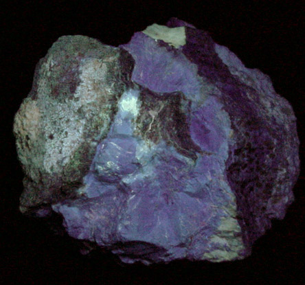 Huntite from Crestmore Quarry, Riverside County, California