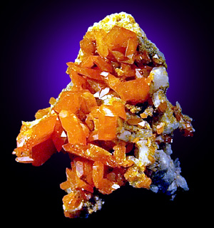 Wulfenite from Red Cloud Mine, Yuma, Arizona