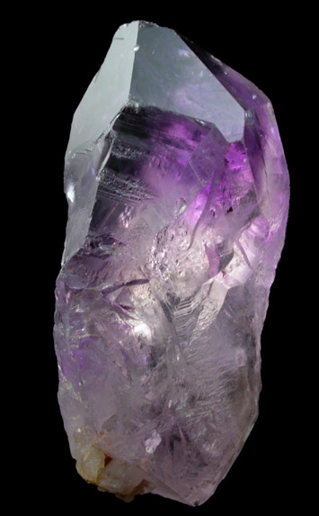 Quartz var. Amethyst Quartz from Amelia Courthouse, Amelia County, Virginia