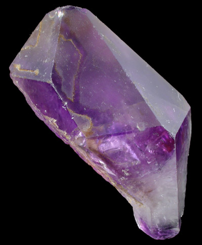 Quartz var. Amethyst Quartz from Amelia Courthouse, Amelia County, Virginia