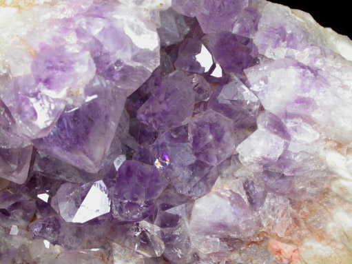 Quartz var. Amethyst Quartz from (Amethyst Cove), Kings County, Nova Scotia, Canada