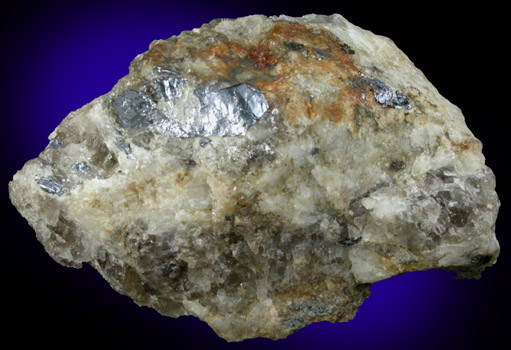 Molybdenite from Franklin, Sussex County, New Jersey