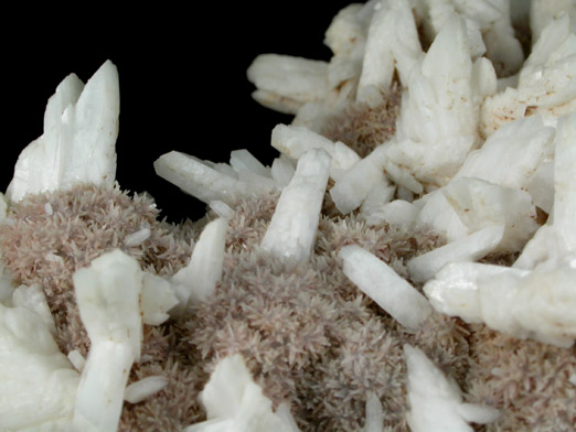 Albite and Orthoclase on Quartz from Valentine Mine, Harrisville, Lewis County, New York